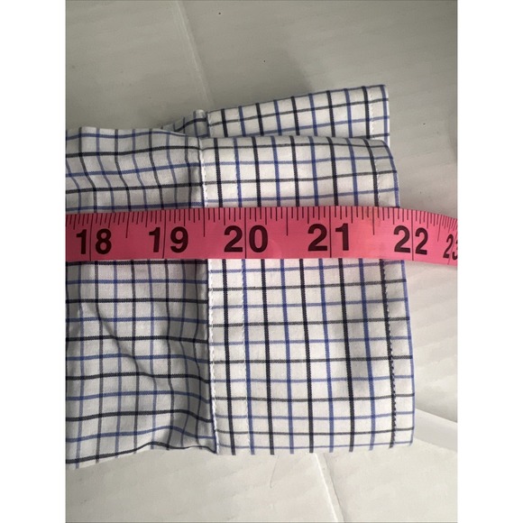 Lauren Ralph Lauren Boys Button Down Shirt Blue White Check Youth size 14 - Picture 12 of 12